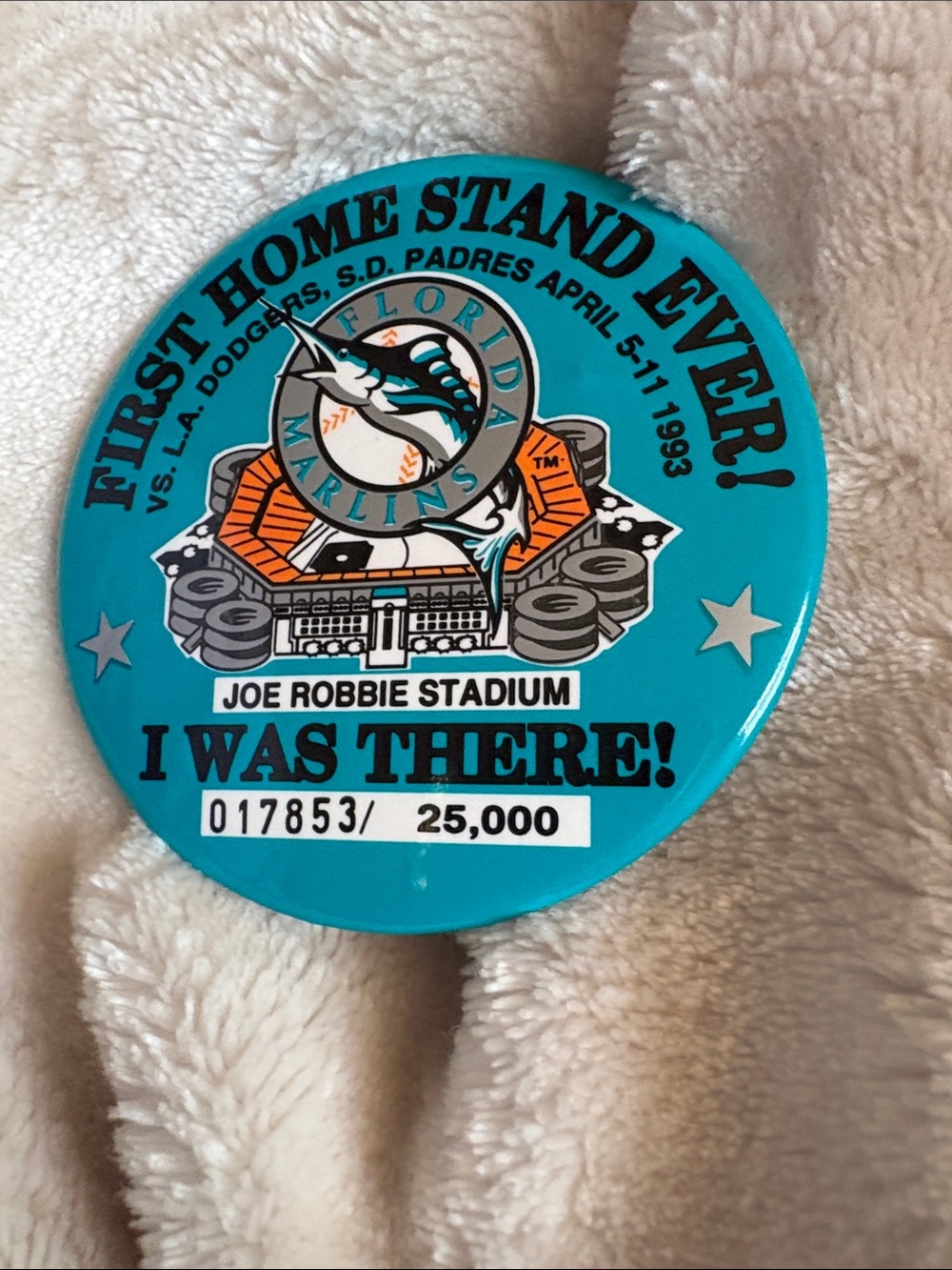 Teal Commemorative Home Stand Sticker - Teal